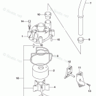 DF 150STL Water Pump (DF150T)(DF150ST)(DF175T)
