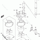 DF 250STX WATER PUMP (DF225T)(DF225Z)(DF250T)(DF250Z)