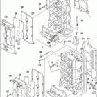 DF 350ATXX2 CYLINDER HEAD