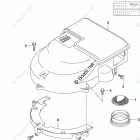 DF 150STL SILENCER / RING GEAR COVER