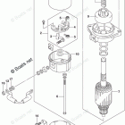 DF 30ATHS2 Starting Motor (DF25A)(DF25ATH)(DF25AQ)(DF30ATH)