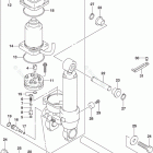 DF 30ATHS2 TILT CYLINDER (DF25AT)(DF25ATH)(DF30AT)(DF30ATH)