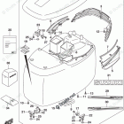 DF 300APXX ENGINE COVER (DF300A)