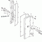 DF 250STX EXHAUST COVER