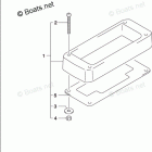 DF 80ATL Opt:Remote Control Spacer