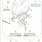 DF 200ASTL ENGINE COVER (DF200AT)(DF200AZ)