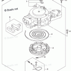 DF 20AEX2 Recoil Starter (DF9.9B)(DF15A)(DF20A)
