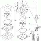 DF 60ATL2 Water Pump (DF40A)(DF50A)(DF60A)