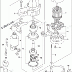 DF 250STX STARTING MOTOR