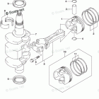 DF 9.9BEX2 CRANKSHAFT