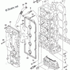 DF 200ATL CYLINDER HEAD