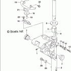 DF 9.9BEL2 Swivel Bracket (DF9.9BTH)(DF15ATH)(DF20ATH)