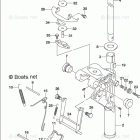 DF 20AEX2 Swivel Bracket (DF9.9B)(DF15A)(DF20A)