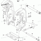 DF 200TX Clamp Bracket Transom(X) (DF200T)(DF200Z)