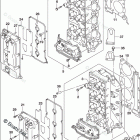 DF 300APL CYLINDER HEAD