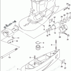 DF 250STX DRIVE SHAFT HOUSING TRANSOM(X,XX) (DF225T)(DF225Z)(DF250...