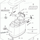 DF 250STX ENGINE COVER (DF250ST)