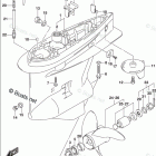 DF 150STL Gear Case (DF150Z,DF175Z)