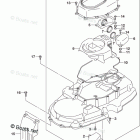 DF 350ATXX2 RING GEAR COVER