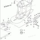 DF 300APL DRIVE SHAFT HOUSING TRANSOM(X)