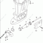 DF 60ATL2 Drive Shaft Housing (DF40A)(DF50A)(DF60A)