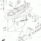 DF 150STL Gear Case (DF150ST)