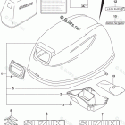 DF 9.9BEL2 Engine Cover (DF9.9B)