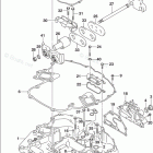 DF 250STX Engine Holder (DF200Z)(DF225T)(DF225Z)(DF250T)(DF250Z)