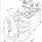 DF 200ATL INTAKE MANIFOLD / THROTTLE BODY
