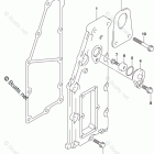 DF 200APL EXHAUST COVER