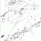 DF 30ATHS2 GEAR CASE (DF25AT)(DF25ATH)(DF30AT)(DF30ATH)