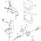 DF 225ZXX PTT SWITCH / ENGINE CONTROL UNIT (DF225T)(DF225Z)