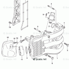 DF 50ATL2 Intake Manifold / Silencer / Exhaust Cover (DF50A)(DF50A...