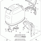 DF 175TX2 Engine Cover (For YAY) (DF175Z E03)