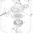 DF 9.9BTHL2 Recoil Starter (DF9.9BR P03)