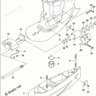 DF 225TX Drive Shaft Housing Transom(X,XX) (DF225T E03)