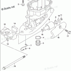DF 115ATL Drive Shaft Housing (DF115AZ E11)