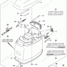 DF 225TX Engine Cover (For Y5S) (DF225T E03)