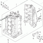 DF 175APL2 CYLINDER BLOCK