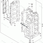 DF 100ATX CYLINDER BLOCK