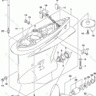 DF 200APL2 GEAR CASE