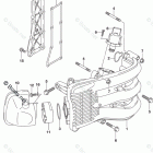 DF 40ATL2 Intake Manifold / Silencer / Exhaust Cover (DF40A E03)