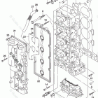 DF 200APL2 CYLINDER HEAD