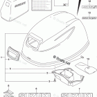 DF 20AEL2 Engine Cover (DF20AT P03)