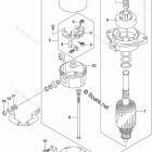 DF 25ATHS2 Starting Motor (DF25AQ P03)