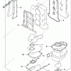 DF 40ATL2 OPT:GASKET SET