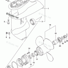 DF 15ATHS2 Gear Case (4 Blade) (DF15ATH P03)