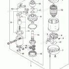 DF 200AZX STARTING MOTOR
