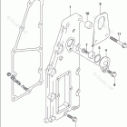 DF 150STL EXHAUST COVER
