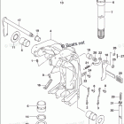 DF 115ATL Swivel Bracket (DF115AT E11)